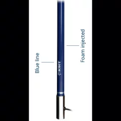 Scout KS-42 Blue Line 3db lasikuitu VHF antenni 2,4m (8") sininen