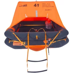 Sea Safe Pro Light 4 hengen pelastuslautta, kotelomallinen