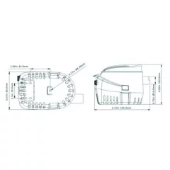 Seaflo automaattinen pilssipumppu 37L 12V