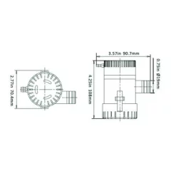 Seaflo pilssipumppu 69L 12V