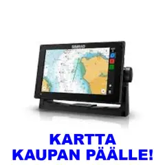 Simrad NSX 3009 9" karttaplotteri-kaikuluotain + kartta - Active Imaging 3-in-1 anturilla
