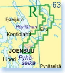 Sisävesikarttasarja R, Joensuu-Nurmes (2013)