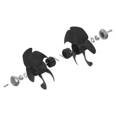 Sleipner Propeller Kit SE80/100 for Side-Power