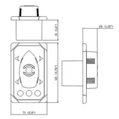 Sleipner Docking ohjauspaneeli