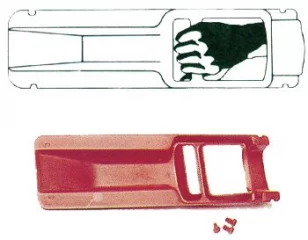 Turvamela 500x140mm