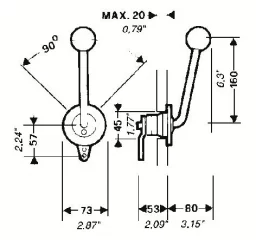 Ultraflex B35 kaukohallintalaite