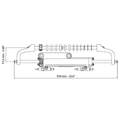 Ultraflex hydrauliohjauspaketti perämoottoreille alle 115hv