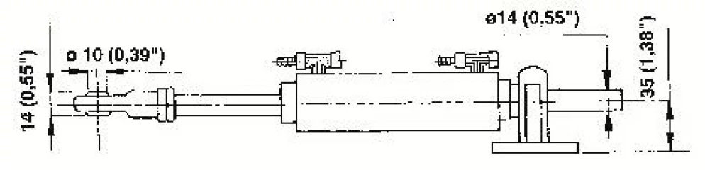 Ultraflex UC116-I hydraulisylinteri, 116cm³