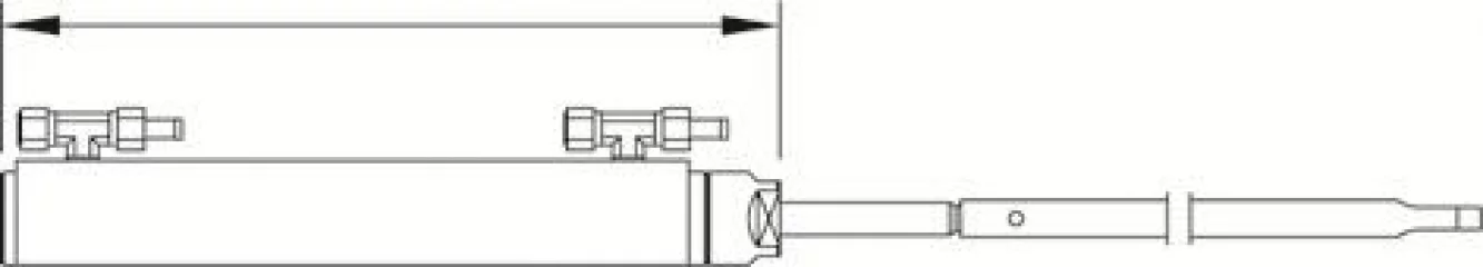 Ultraflex UC132-OBS hydraulisylinteri, 132/163cm³