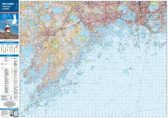 Veneilykartta Helsinki Porkkala Jussarö (2022)