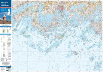 Veneilykartta Kustavi Naantali Uusikaupunki (2023)