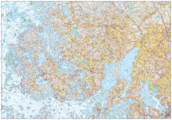 Veneilykartta Kustavi Naantali Uusikaupunki (2023)