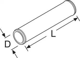 Webasto pakoputken jatkoholkki 22mm, RST