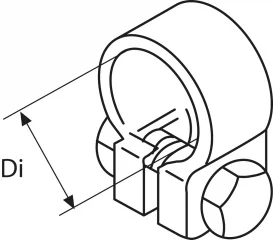 Webasto pakoputken klemmari 22mm, RST