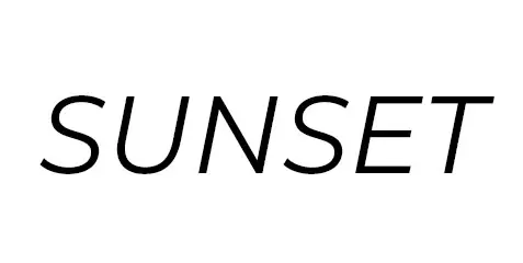 Sunset