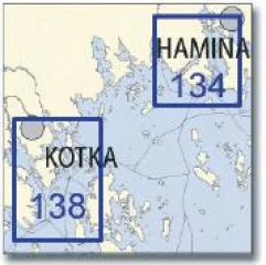 Satamakartta 134, Hamina (2016)