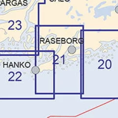 Rannikkokartta 21, Hanko-Jussarö 2021