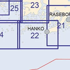 Rannikkokartta 22, Högsåra-Hanko 2017