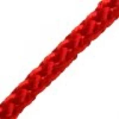 Polyropes polyesterisilkkiköysi, punainen, eri kokoja