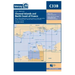 Imray C33B kartta: Channel Islands and North Coast of France (South)