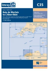Imray veneilykartta Baie de Morlaix to L´Aber-Ildut
