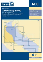 Imray M33 -  Adriatic Italy - North