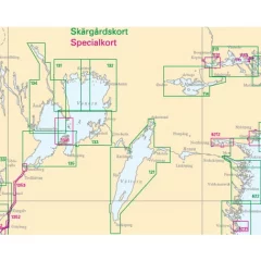 Ruotsin saaristokartta 111, Mälaren - east