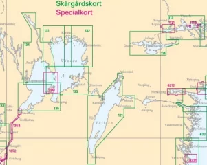 Ruotsin saaristokartta 134, Arvika-Säffle-Köpmannebro 2016