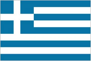 Kreikka vieraslippu 20x30cm