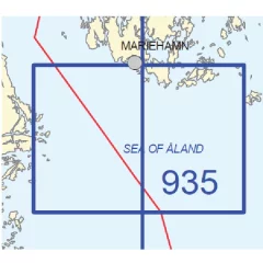 Yleiskartta 935, Eteläinen Ahvenanmeri (2018)
