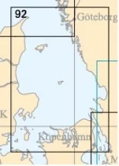 Ruotsin rannikkokartta 92, Kattegatt