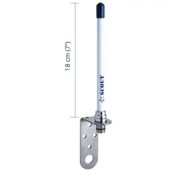 Scout KM-10 VHF lasikuituantenni 18cm + 18m antennikaapeli