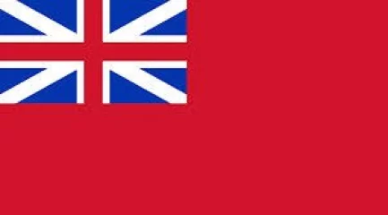 Iso-Britannian kauppalippu (Red Ensign) 20 x 30 cm