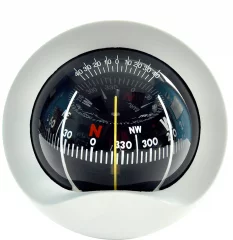 Autonautic C9 kompassi 85mm, valkoinen