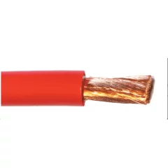 WeldyFlex 25mm2 akkukaapeli, punainen