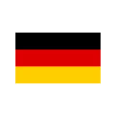 Saksan vieraslippu 20x30cm