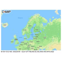 C-Map Discover karttakortti Y212 Suomenlahti ja Ahvenanmaa