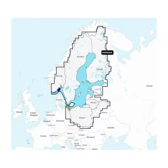 Garmin Navionics Vision+ NVEU644L karttakortti, Itämeri + Suomen ja Ruotsin järvet
