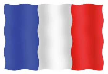 Kansainvälinen lippu Ranska, 20x30cm
