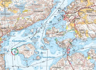 Veneilykartta Parainen Salo Kemiönsaari (2023)