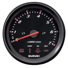 Suzuki kierroslukumittari 4" varoitusvaloilla