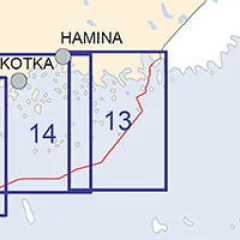 Rannikkokartta 13, Kuorsalo-Virolahti 2014