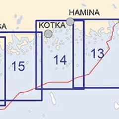 Rannikkokartta 14, Kotka-Hamina (2016)