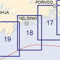 Rannikkokartta 18, Helsingin edusta (2021)