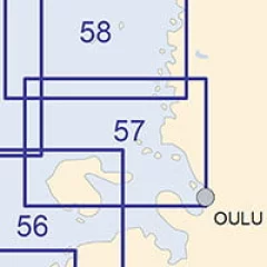 Rannikkokartta 57, Oulu