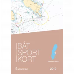 Båtsportkort Bottenhavet Södra: Sundsvall - Öregrund. 2019