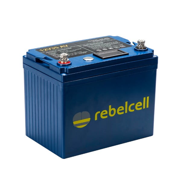 Rebelcell litiumakku 12V 35Ah (432 Wh)