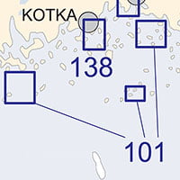 Satamakartta 101, Haapasaari-Saukko-Orregrund (2014)