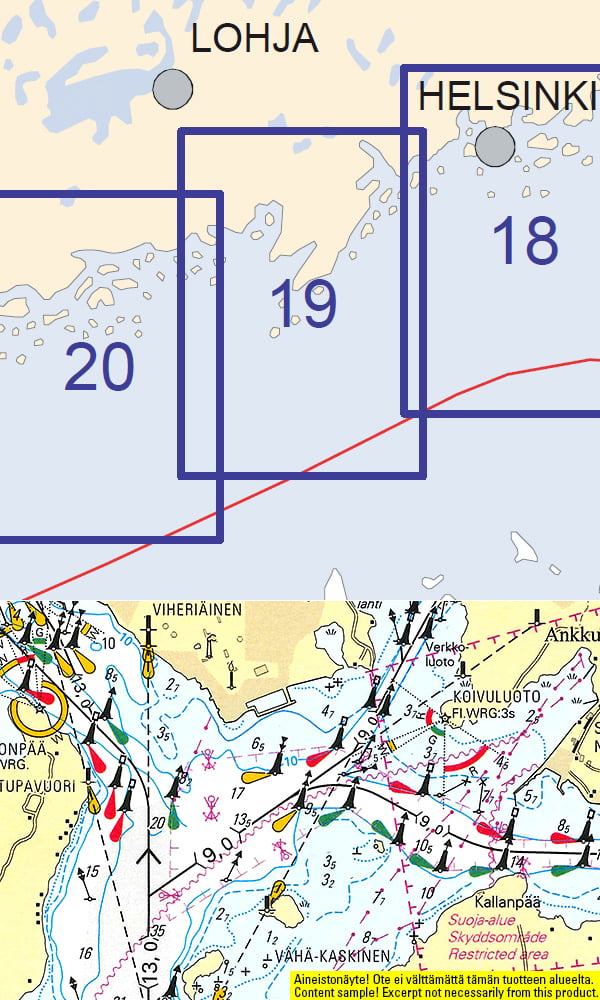 Rannikkokartta 19, Porkkala 2021