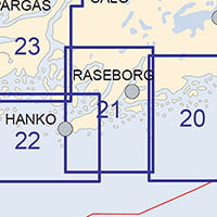 Rannikkokartta 21, Hanko-Jussarö 2021